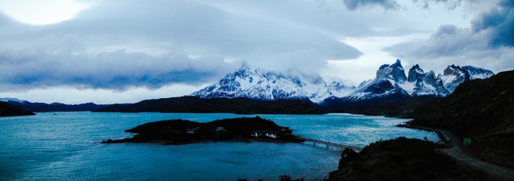 On the way home after a fabulous day in the Torres del Paine NP :)